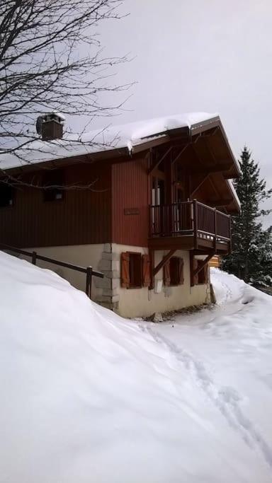 Chalet La Plagne Montalbert Pied des Pistes Exterior foto